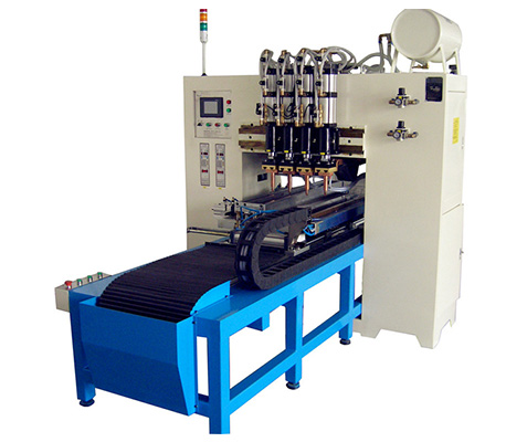 自動扶梯平面踏板點焊機