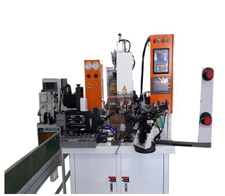 馬達轉(zhuǎn)子自動送料中頻點焊機