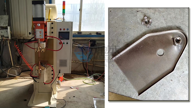 焊本濰坊調(diào)試中頻點(diǎn)焊機(jī)1