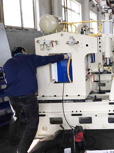 海爾公司服務(wù)現(xiàn)場(chǎng)